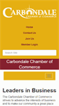 Mobile Screenshot of carbondalechamber.com
